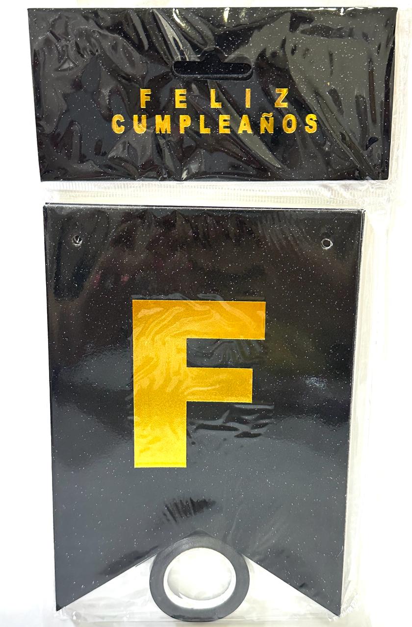 Guirnalda Feliz Cumpleaños Escarcha