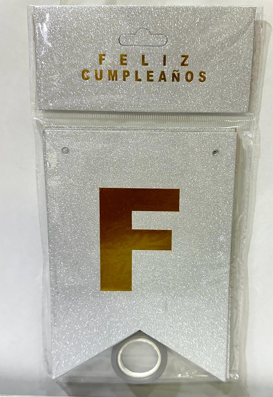 Guirnalda Feliz Cumpleaños Escarcha